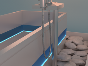 modern bath Model 3D