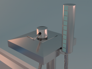 modern bath Model 3D