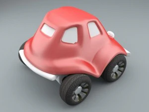 cartoon car 3D Model