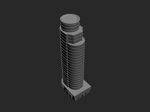 skyscraper Model 3D