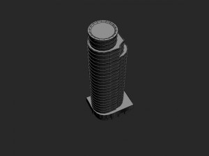 skyscraper Model 3D