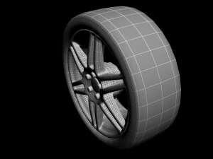 wheel 3D Model