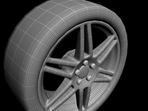 wheel 3D Model