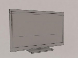 tv Modèle 3D