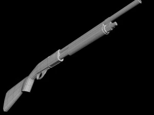 shotgun 3D Model