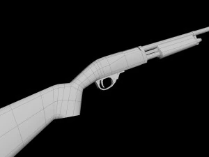 shotgun 3D Model