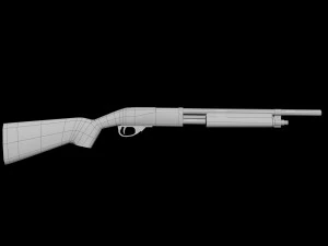 shotgun 3D Model