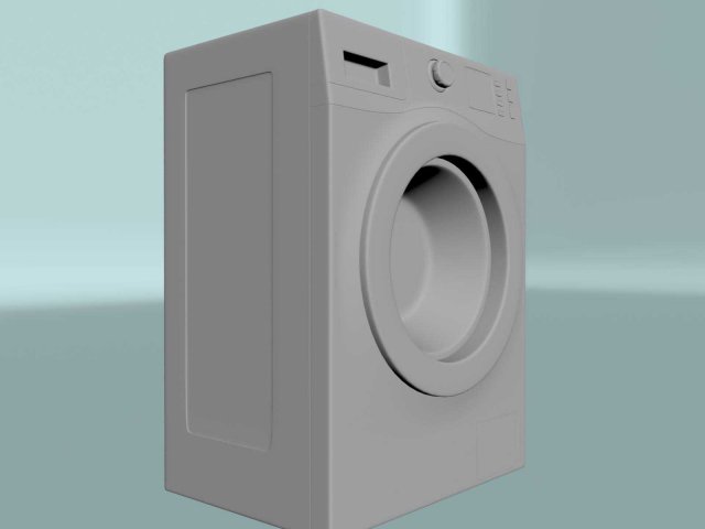washer Modèle 3D .c4d .max .obj .3ds .fbx .stl .blend 