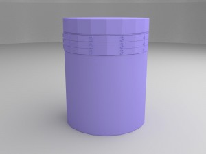 container 3D Baskı Modeli
