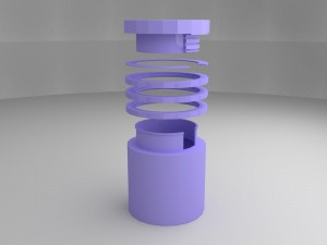 container 3D प्रिंट मॉडल