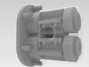 gear pump Modèle 3D
