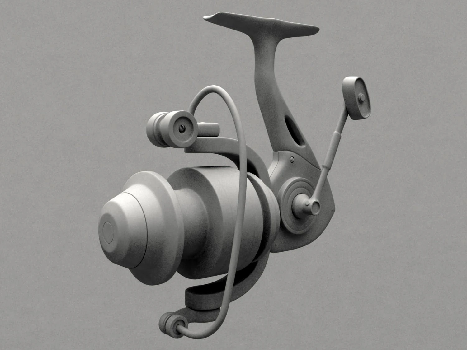 fishing reel 3D Model .c4d .max .obj .3ds .fbx .stl .blend