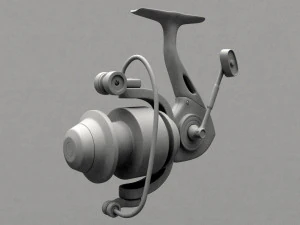 釣りリール 3Dモデル