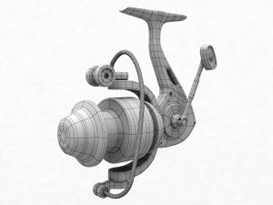fishing reel Modèle 3D