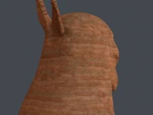 chieftain  stone head 3D Model