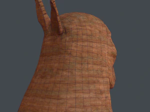 chieftain  stone head 3D Model