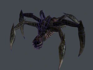 space alien spider 3D Model