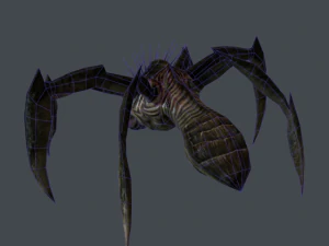 space alien spider 3D Model