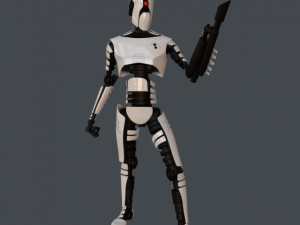 robot assassin 3D-Modell