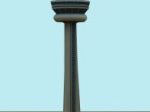 cn tower Model 3D
