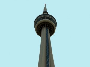 cn tower Model 3D
