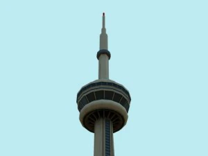 cn tower 3D Model