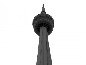 cn tower Model 3D