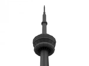 cn tower 3D Model