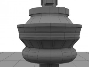 cn tower Model 3D