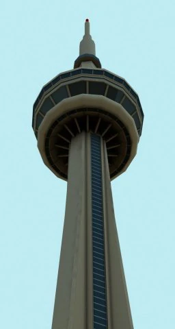 cn tower 3D Model .c4d .max .obj .3ds .fbx .stl .blend 