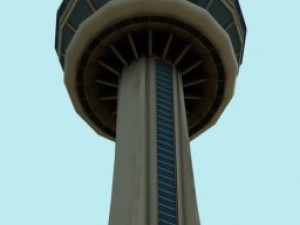 cn tower Model 3D