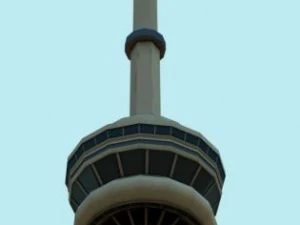 cn tower 3D Model