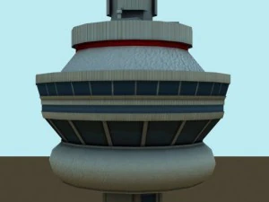 cn tower 3D Model