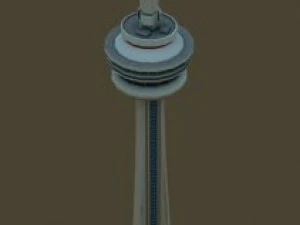 cn tower 3D Model