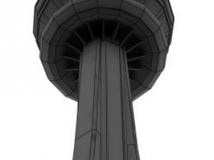 cn tower Model 3D