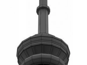 cn tower 3D Model