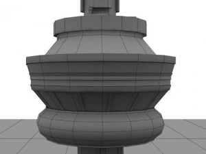 cn tower 3D Model