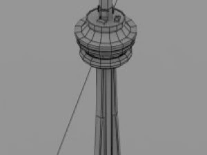 cn tower 3D Model