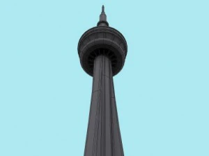 cn tower 3D Model