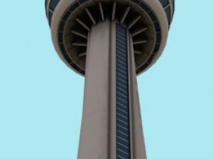 cn tower Model 3D