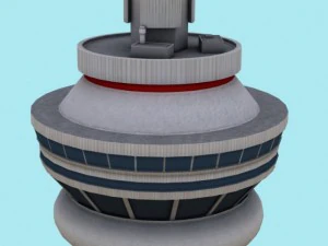 cn tower 3D Model