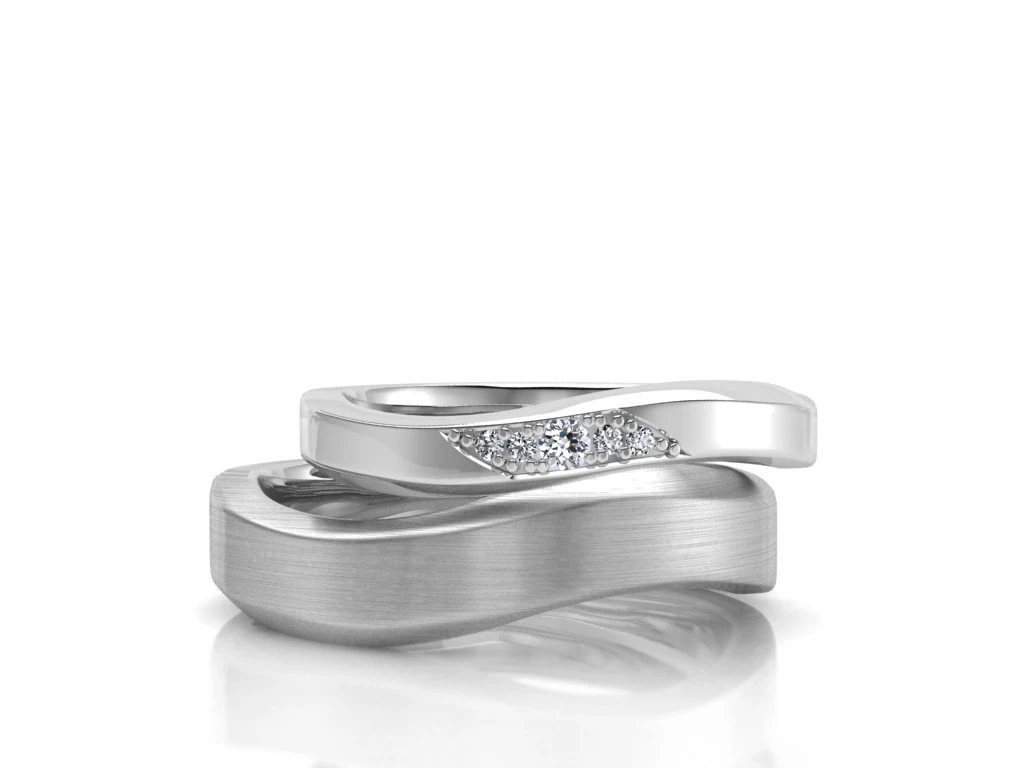 couple ring 001 cad file 3D Print Model .c4d .max .obj .3ds .fbx .stl .blend