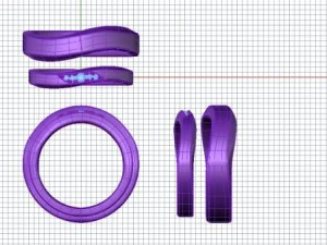 couple ring 001 cad file 3D Print Model