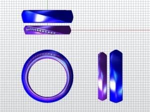 couple ring 003 cad file 3D Print Model