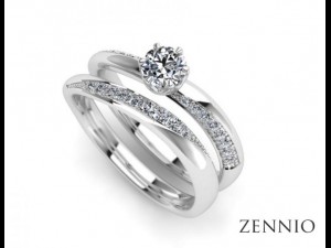 couple ring 004 cad file Modelo de Impressão 3D