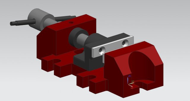 vice clamp 3D 模型 .c4d .max .obj .3ds .fbx .stl .blend