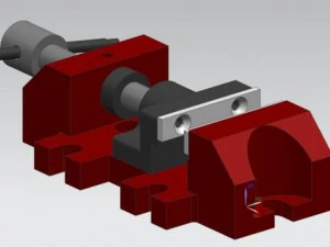 바이스 클램프 3D 모델