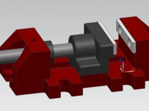 wakil penjepit Model 3D