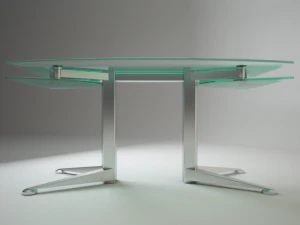 folding glass table spectrum 3D Model