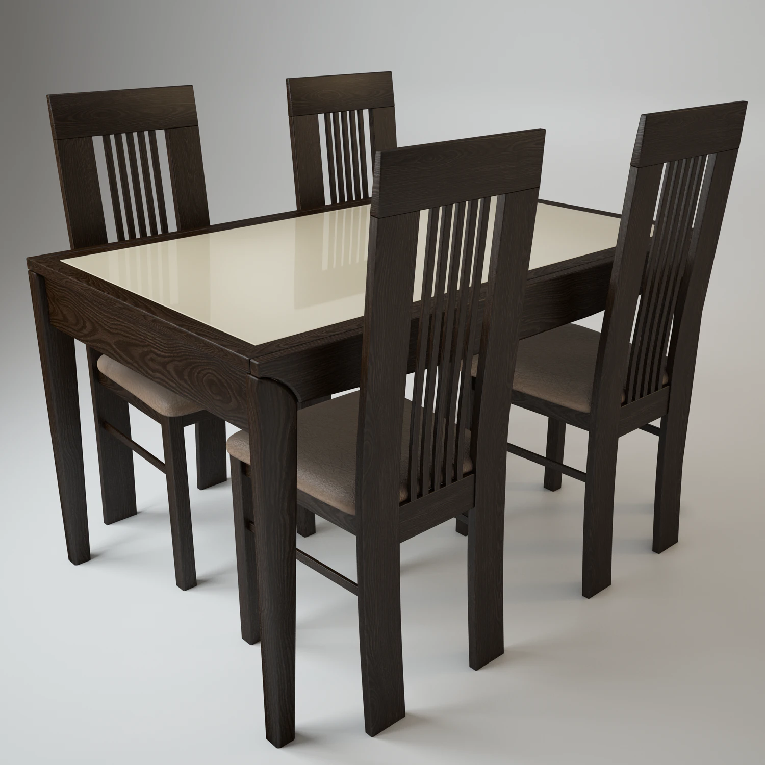chair amarena table alno 3D Model .c4d .max .obj .3ds .fbx .stl .blend